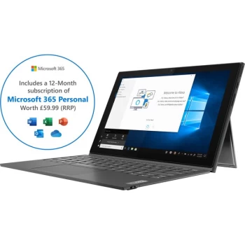 Image of Lenovo IdeaPad Duet 3 10.3" includes Office 365 Personal Laptop - Grey