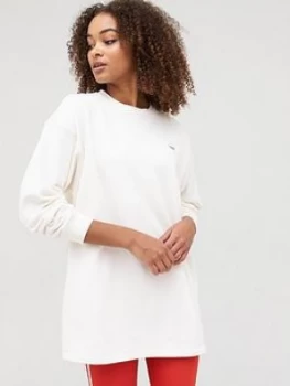 Image of Adidas Originals Longline Sweatshirt - White