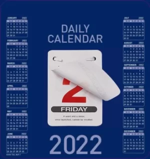 Image of Colplan 2022 Daily Block Calendar CDBC-22
