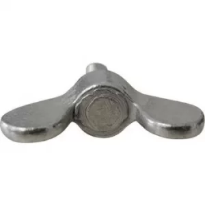 Image of TOOLCRAFT 827808 Wing bolts M4 10 mm DIN 316 Steel zinc plated 10 pc(s)