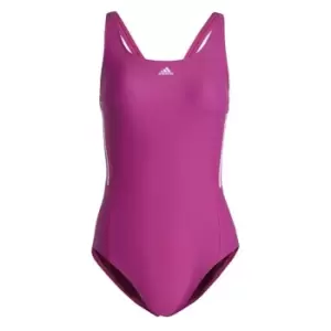 Image of adidas SH3. RO Classic 3-Stripes Swimsuit Womens - Pink
