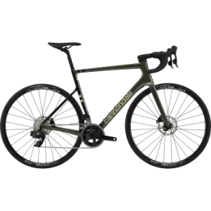 Image of 2021 Cannondale SuperSix EVO Carbon Disc Rival AXS Road Bike in Mantis