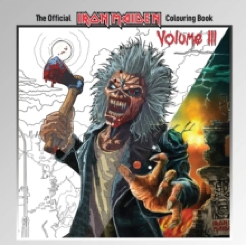 Image of The Official Iron Maiden Colouring Book Volume III. Paperback Books