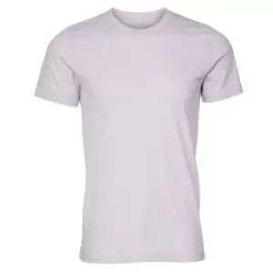 Image of Canvas Unisex Jersey Crew Neck T-Shirt / Mens Short Sleeve T-Shirt (L) (Lavender Dust)
