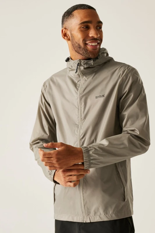 Image of Regatta Regatta Men 'Pack-It III' Waterproof Packaway Jacket in Bright Yellow Size: 2X-large Bright Yellow XXL Male 5063019983547