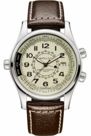 Image of Mens Hamilton Khaki UTC Automatic Watch H77525553