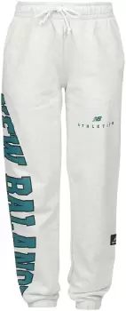 Image of New Balance NB Athletics Warped Classics Pant Tracksuit Trousers mottled grey