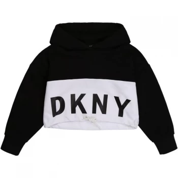 Image of DKNY Kids Girl Black Sweatshirt - BLACK