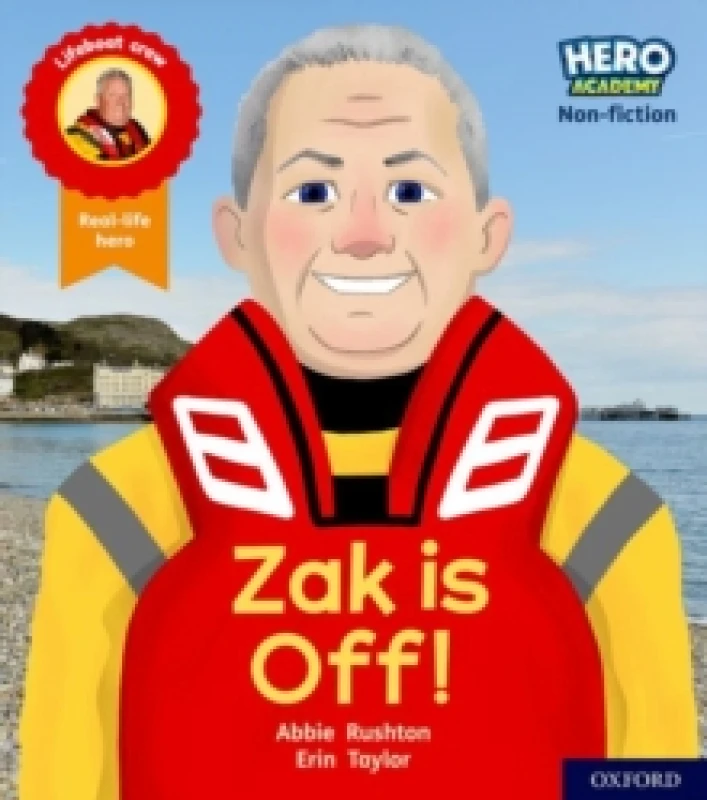 Image of Abbie Rushton Hero Academy Non-fiction: Oxford Level 2, Red Book Band: Zak is Off! Book Multi unisex
