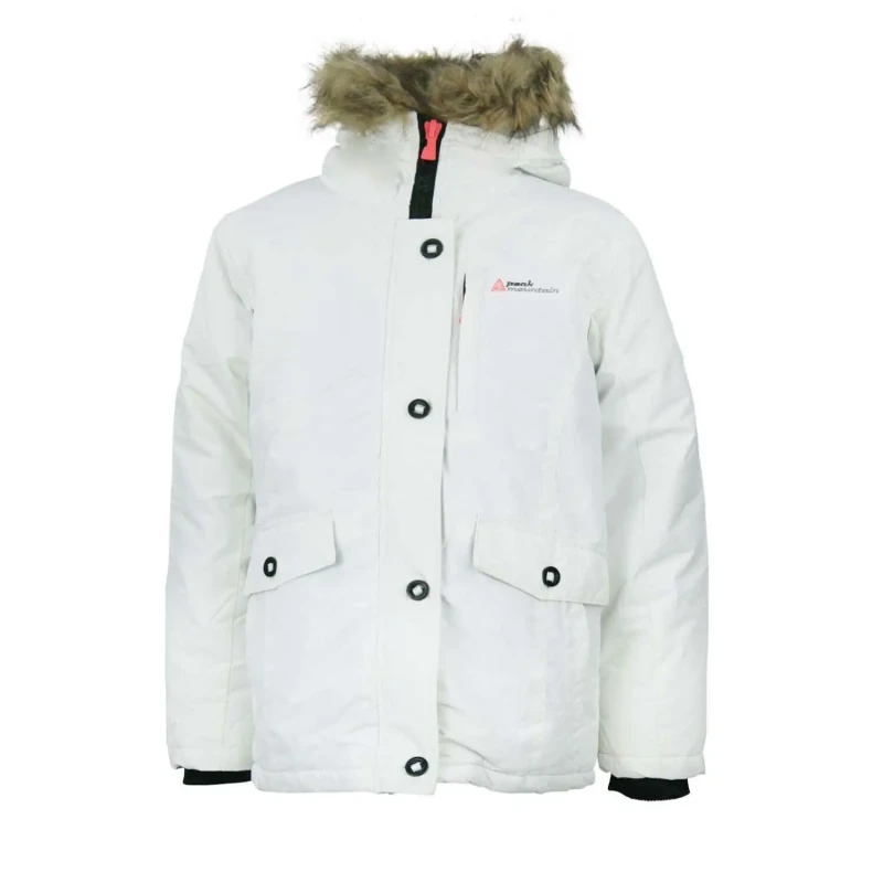 Image of Peak Mountain Girl's ski parka Peak Mountain Falava Blanc Female 4 ans FALAVA/YL-BLANC