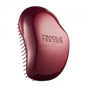 Image of Tangle Teezer Thick & Curly Maroon Mood Hairbrush