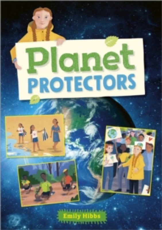 Image of Emily Hibbs Reading Planet: Astro - Planet Protectors - Stars/Turquoise band Book Multi unisex