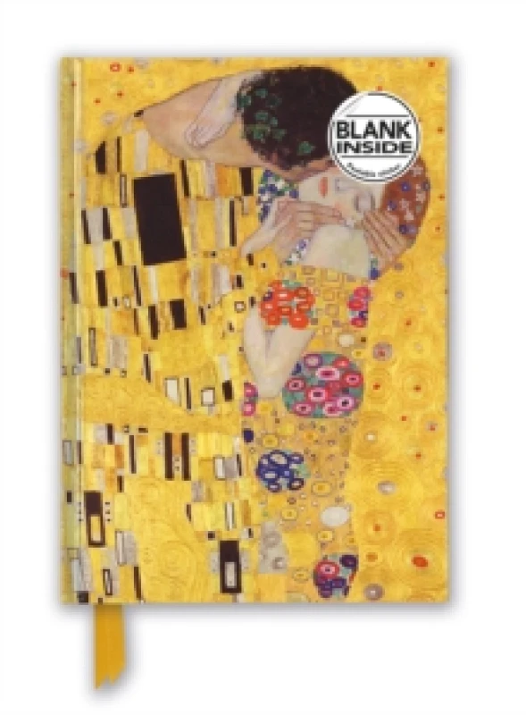 Image of Gustav Klimt: The Kiss (Foiled Blank Journal) Notebook / blank book