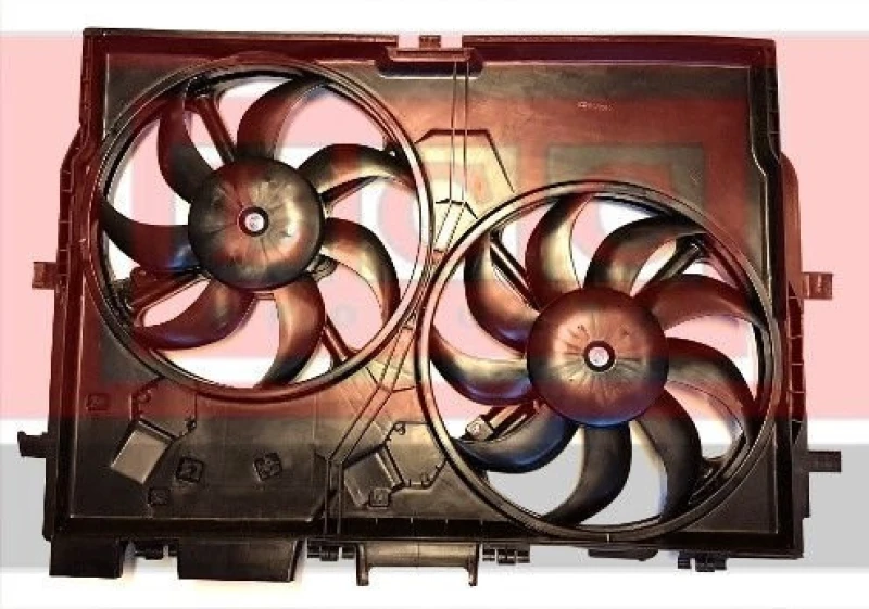 Image of LCC LCCP04470 Cooling Fan with radiator fan shroud Fan,radiator (508)