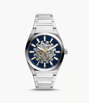 Image of Fossil Men Everett Automatic Stainless Steel Watch