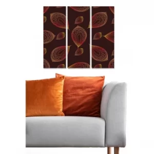 Image of MDF99955324 Multicolor Decorative MDF Painting (3 Pieces)