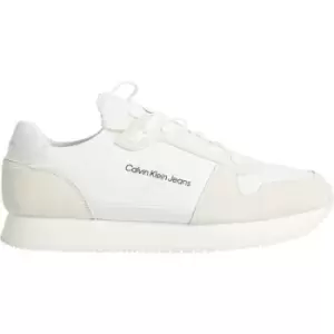 Image of Calvin Klein Jeans Runner Sock Laceup Ny-Lth - White