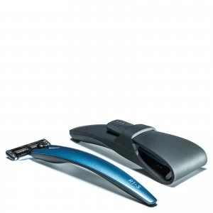 Image of Bolin Webb R1-S 3000 Razor and Razor Case - Blue