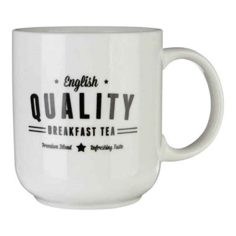 Image of Premier Housewares Quality Tea Ceramic Mug White unisex