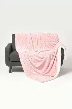 Image of Geometric Triangle Velvet Throw