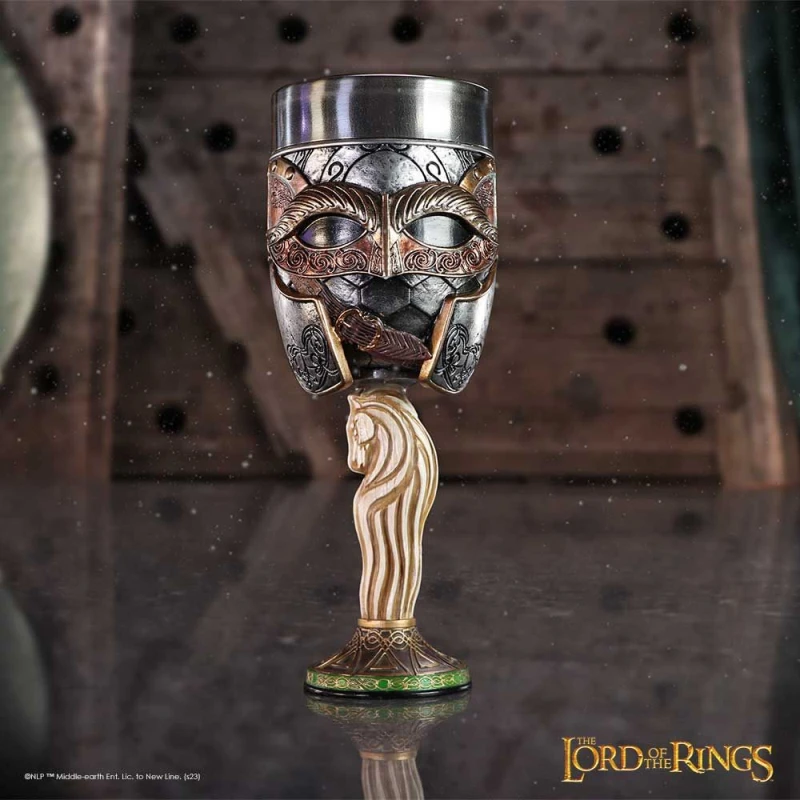 Image of Lord Of The Rings Rohan Collectible Goblet 19.5cm
