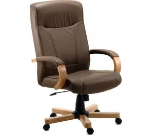 Image of Teknik 85 Series 8511HLWBN Bonded-leather Reclining Executive Chair