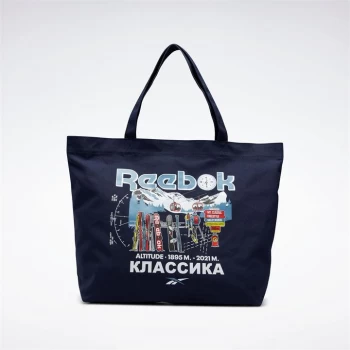 Image of Reebok Classics Road Trip Tote Bag - Vector Navy