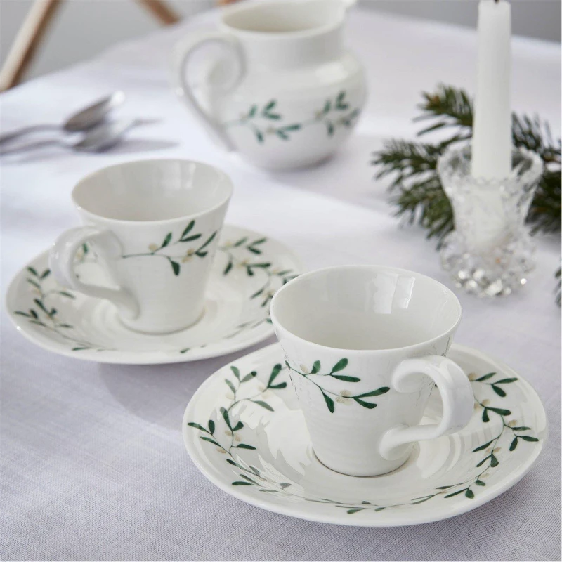 Image of Sophie Conran Mistletoe Espresso Cups Set White