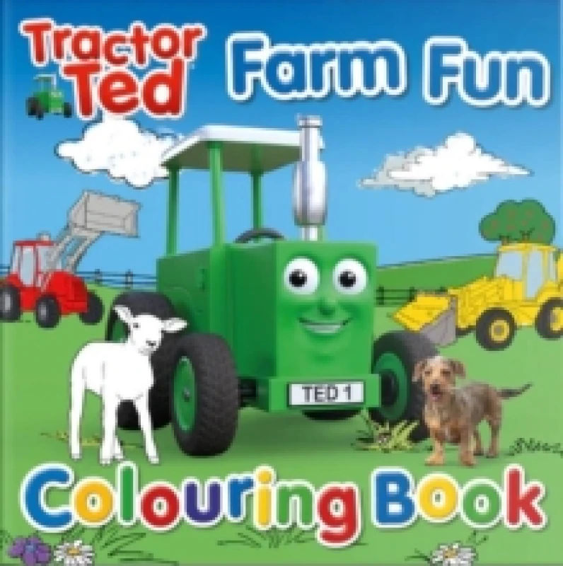 Image of Tractor Ted Farm Fun Colouring Book Paperback / softback