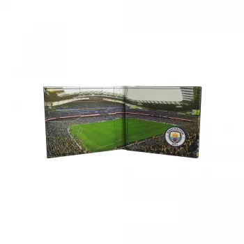 Image of Football Club Stadium Leather Wallet - Manchester City FC