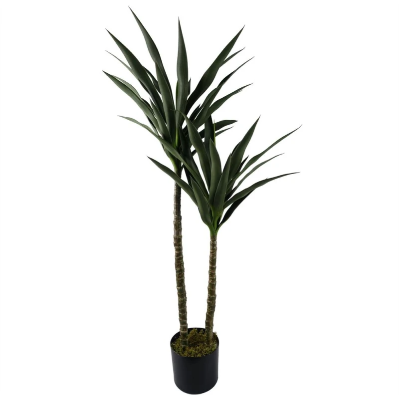 Image of Leaf 120cm Yucca Tree UV Resistant Outdoor Green
