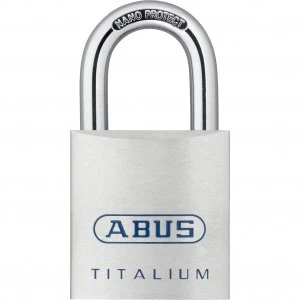Image of Abus 80Ti Titalium Padlock Keyed Alike 40mm Standard KA8012