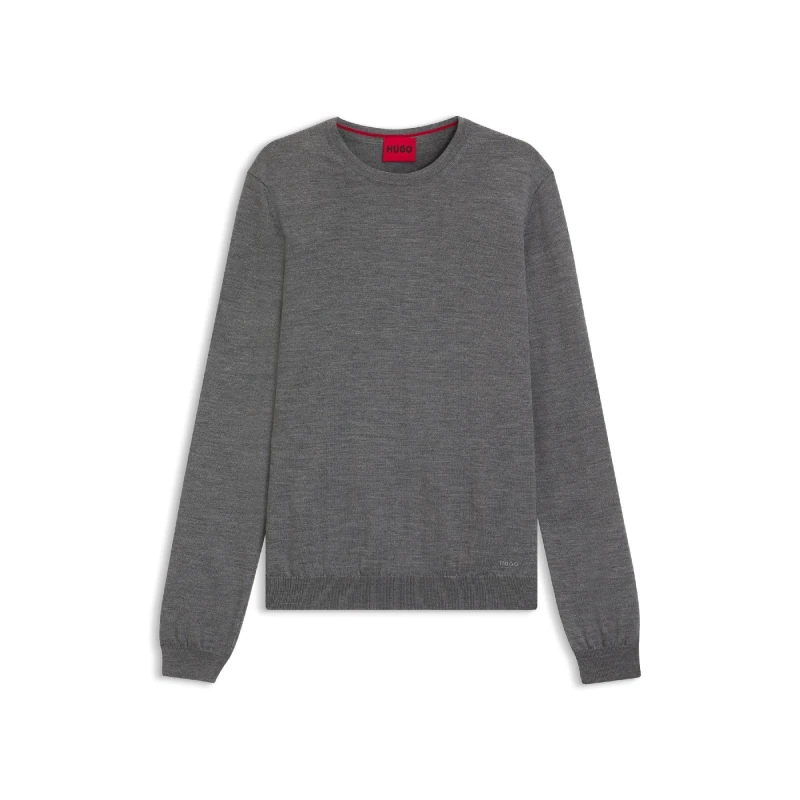 Image of Hugo San Cedric-M1 Crewneck Sweatshirt Grey male S