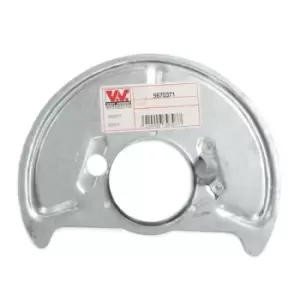 Image of VAN WEZEL Brake Disc Back Plate VW 5870371 251407339A