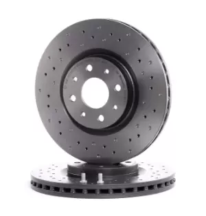 Image of BREMBO Brake disc XTRA LINE - Xtra 09.5180.3X Brake rotor,Brake discs FIAT,ALFA ROMEO,CHRYSLER,BRAVO II (198),STILO (192),STILO Multi Wagon (192)