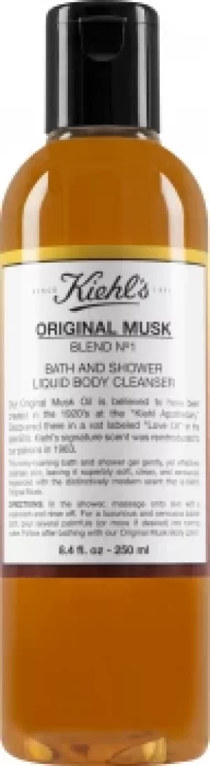 Image of Kiehl's Original Musk Bath & Shower Liquid Body Cleanser 250ml