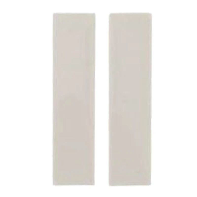 Image of Cablenet Quarter Blank 12.5mm x 50mm White (PK 2)