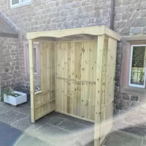 Image of Hawthorn Medium Smoking Shelter, Wood