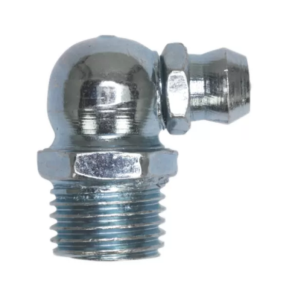 Image of Genuine SEALEY GNM14 Grease Nipple 90° 10 x 1mm Pack of 25