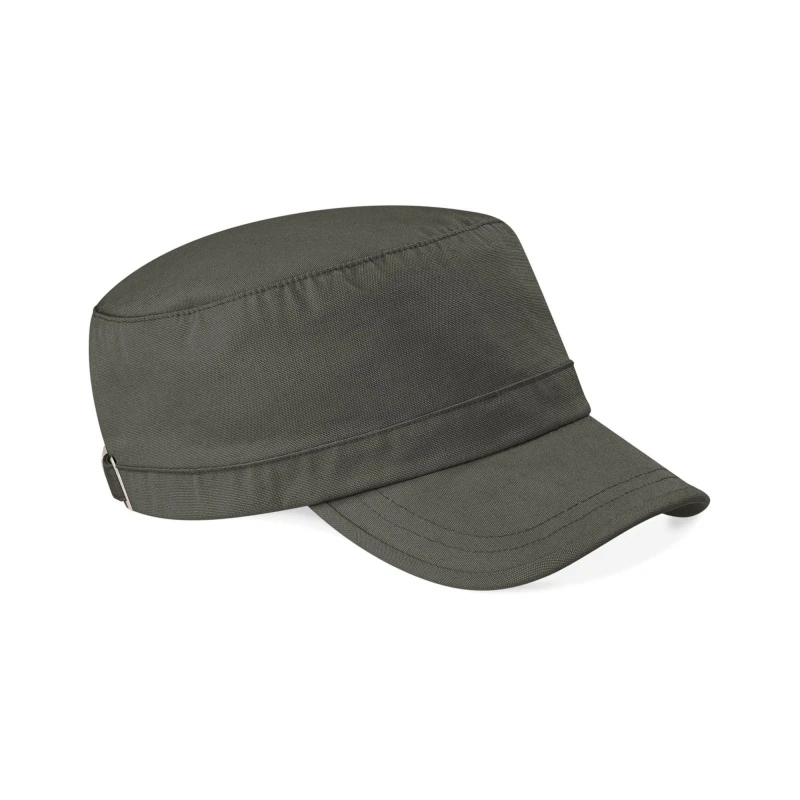 Image of Beechfield Beechfield Men Army Cap in Olive Olive One Size Male 5063377392708