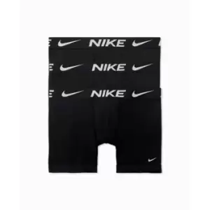 Image of Nike Boxer Brief 3 Pack - Black