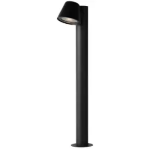 Image of Lucide DINGO-LED - Bollard Light Outdoor - LED Dim. - GU10 - 1x5W 3000K - IP44 - Anthracite