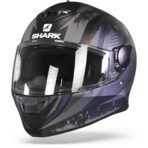 Image of Shark D-Skwal 2 Atraxx Mat Black Anthracite Blue KAB XL