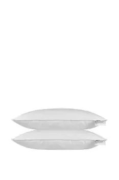 Image of Duck Feather & Down Euro Continental Pillow Pair - 40cm x 80cm