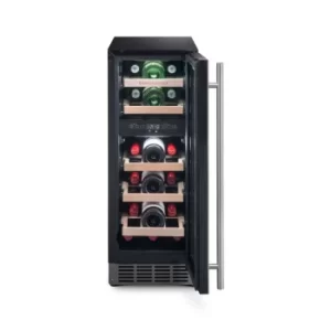 Image of Rangemaster RWC3018SS/ 30cm 18 Bottle Wine Cabinet, Stainless Steel