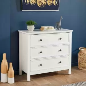 Image of Lloyd Pascal Leamington Monroe Chest Of 3 Drawers