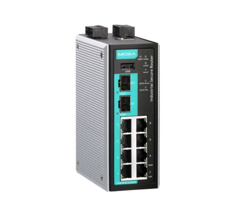 Image of Moxa EDR-810 wired Router Fast Ethernet Black