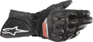 Image of Alpinestars SP-8 Air Motorcycle Gloves, black, Size S, black, Size S