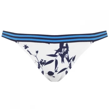 Image of Ted Baker Bluebell Bikini Briefs - White