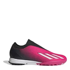 Image of adidas X .3 Laceless Astro Turf Football Boots Mens - Pink